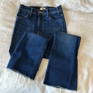 Mother Denim Hustler Ankle Fray (NWOT) 💙